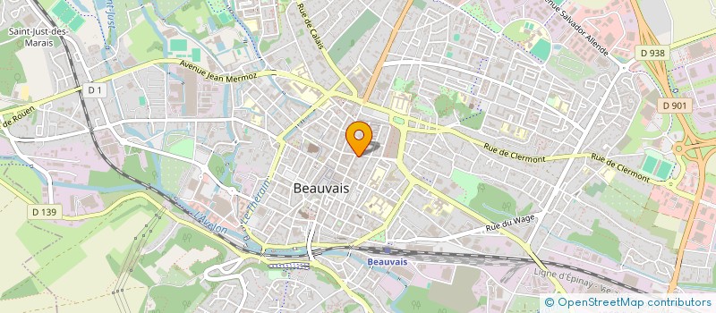 localisation de l'entreprise MONSIEUR NADI LAMOTTE  BEAUVAIS