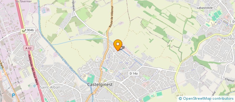 localisation de l'entreprise MONSIEUR NADI SAMAK  CASTELGINEST