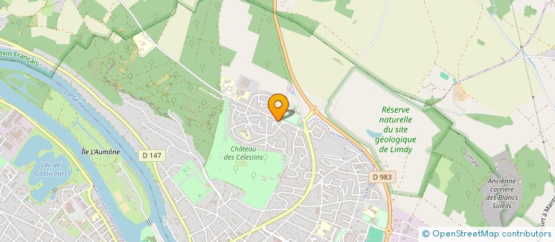 localisation de l'entreprise MONSIEUR NADIA MEZOUAR  LIMAY