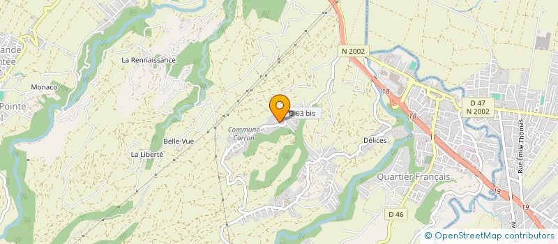 localisation de l'entreprise MONSIEUR NADIAMA VALLIAME  SAINTE-SUZANNE