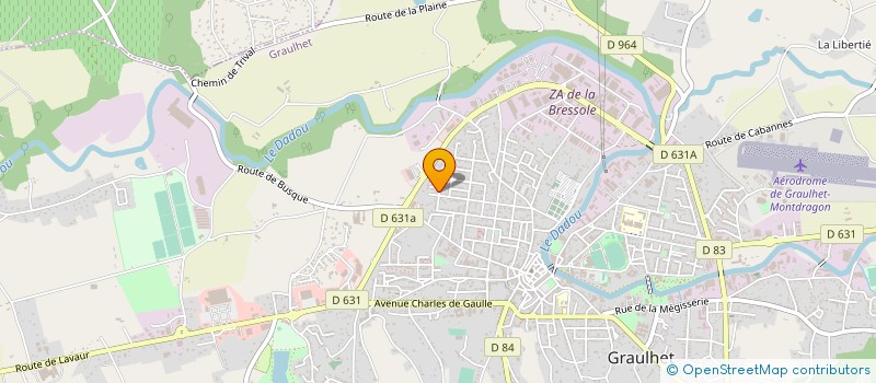localisation de l'entreprise MONSIEUR NADIM BENOUGHIDENE à TOULOUSE