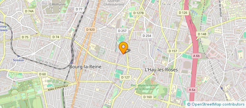 localisation de l'entreprise MONSIEUR NADIM GABSI-BERNARD  CACHAN