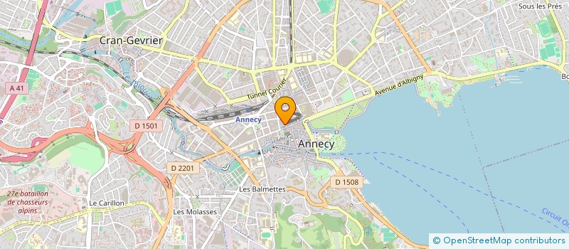 localisation de l'entreprise MONSIEUR NADIM MELHEM à ANNECY