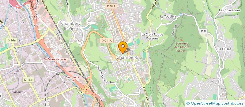 localisation de l'entreprise MONSIEUR NADINE AHAMADI OUSSENI  CHAMBERY