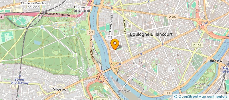 localisation de l'entreprise MONSIEUR NADIR ABDALLAH  BOULOGNE-BILLANCOURT