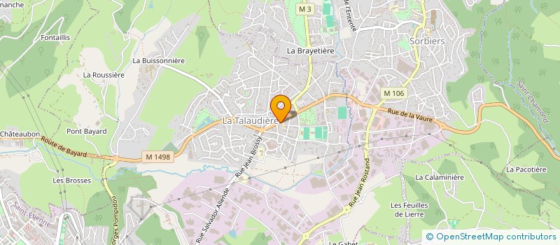 localisation de l'entreprise MONSIEUR NADIR AIT MOUHOUB  LA TALAUDIERE