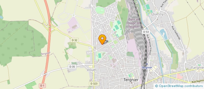 localisation de l'entreprise MONSIEUR NADIR ALEM à TERGNIER