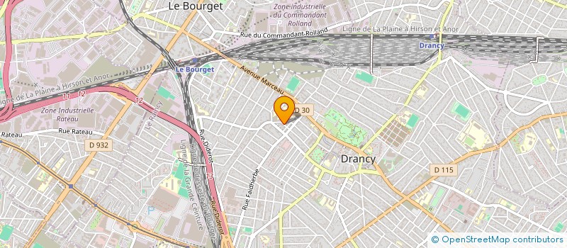 localisation de l'entreprise MONSIEUR NADIR AMAKRANE à DRANCY