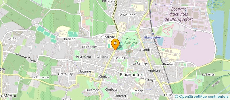 localisation de l'entreprise MONSIEUR NADIR AZZOUZ à BLANQUEFORT