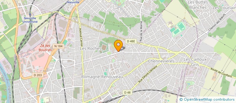 localisation de l'entreprise MONSIEUR NADIR BALLACHE  CONFLANS-SAINTE-HONORINE