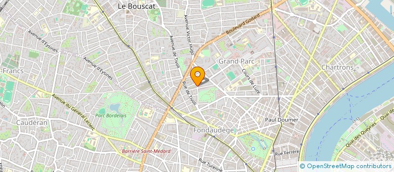 localisation de l'entreprise MONSIEUR NADIR BELARBI  BORDEAUX