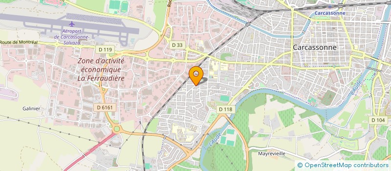localisation de l'entreprise MONSIEUR NADIR BELBIA à CARCASSONNE