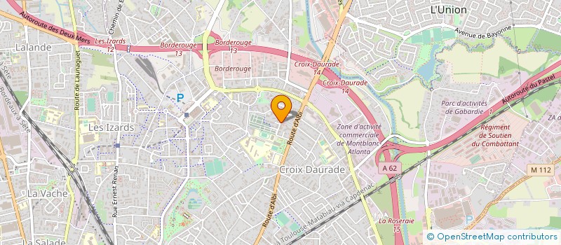 localisation de l'entreprise MONSIEUR NADIR BELGHELIEM  TOULOUSE