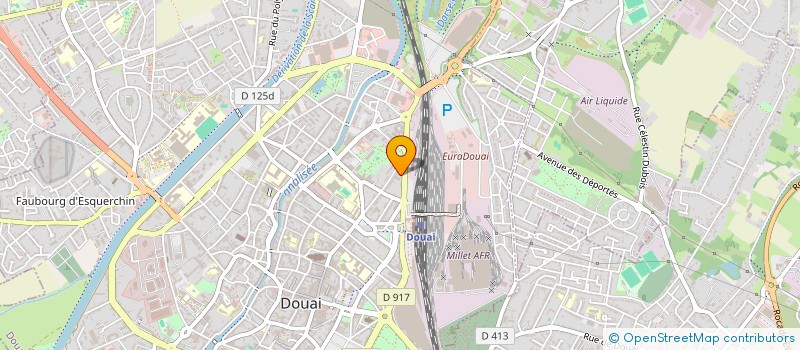 localisation de l'entreprise MONSIEUR NADIR BELHADJ  DOUAI