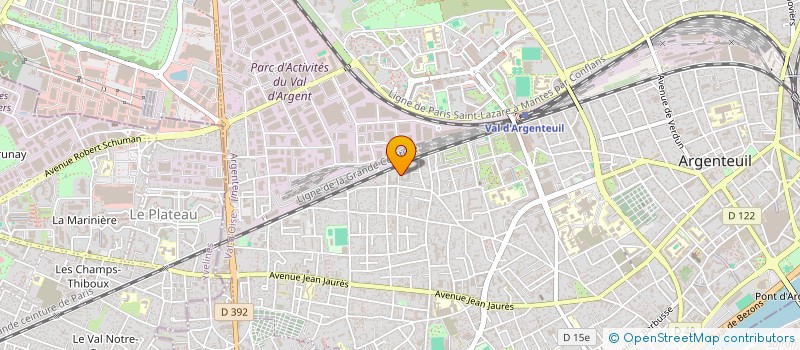 localisation de l'entreprise MONSIEUR NADIR BELKADI à ARGENTEUIL