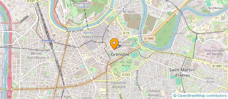 localisation de l'entreprise MONSIEUR NADIR BELKHATMI à GRENOBLE