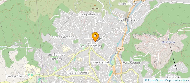 localisation de l'entreprise MONSIEUR NADIR BELKHECHINE  TOULON