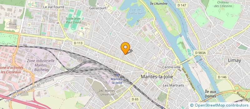 localisation de l'entreprise MONSIEUR NADIR BELMOKHTAR  MANTES-LA-JOLIE