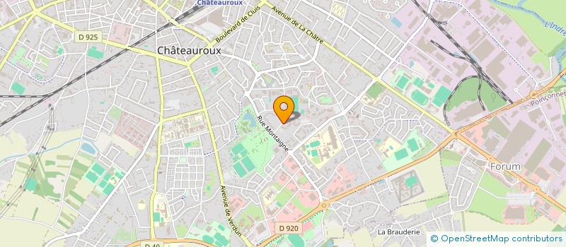 localisation de l'entreprise MONSIEUR NADIR BEN BEHI à CHATEAUROUX