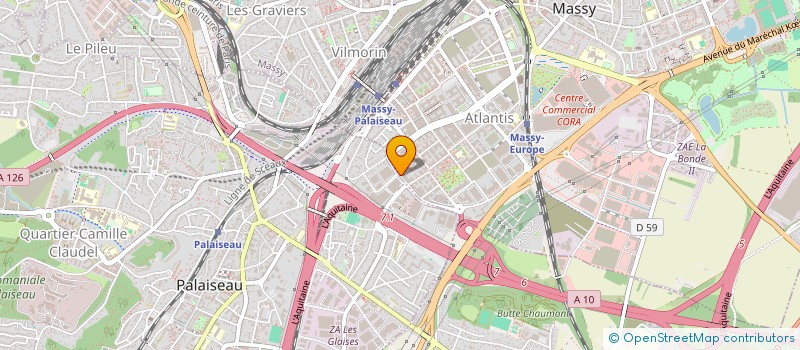 localisation de l'entreprise MONSIEUR NADIR BEN HABRIA à MASSY