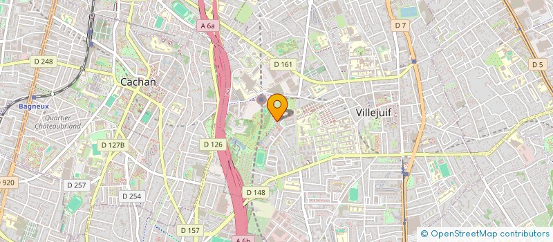 localisation de l'entreprise MONSIEUR NADIR BENDJENIENE  VILLEJUIF