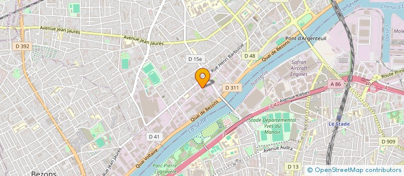 localisation de l'entreprise MONSIEUR NADIR BENSADI à ARGENTEUIL