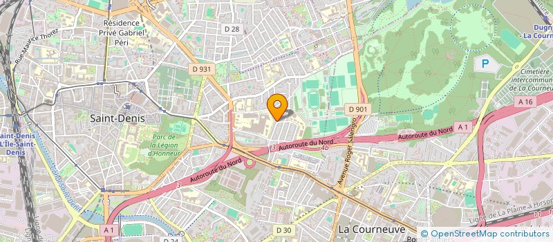localisation de l'entreprise MONSIEUR NADIR BENTARA à SAINT-DENIS