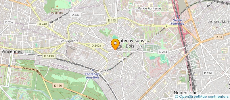 localisation de l'entreprise MONSIEUR NADIR BOUASSRIA à FONTENAY-SOUS-BOIS