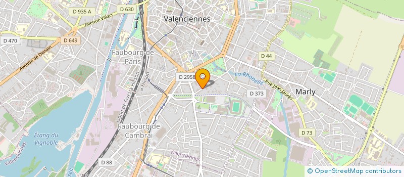 localisation de l'entreprise MONSIEUR NADIR BOUCHIKHI  VALENCIENNES