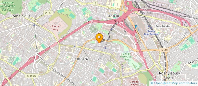 localisation de l'entreprise MONSIEUR NADIR BOUKHEZZAR à NOISY-LE-SEC