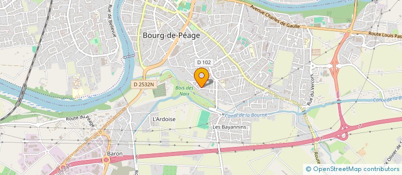 localisation de l'entreprise MONSIEUR NADIR BOYDAS à BOURG-DE-PEAGE