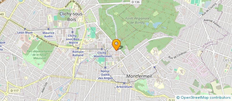 localisation de l'entreprise MONSIEUR NADIR CAM à MONTFERMEIL