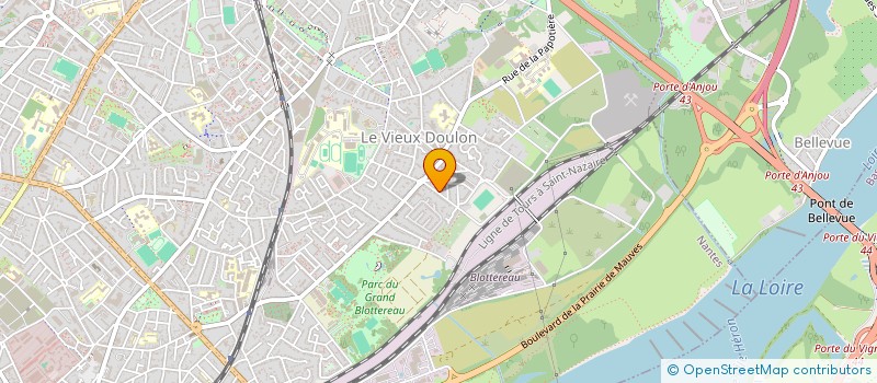 localisation de l'entreprise MONSIEUR NADIR CHAOUIKI BELHADJI à NANTES