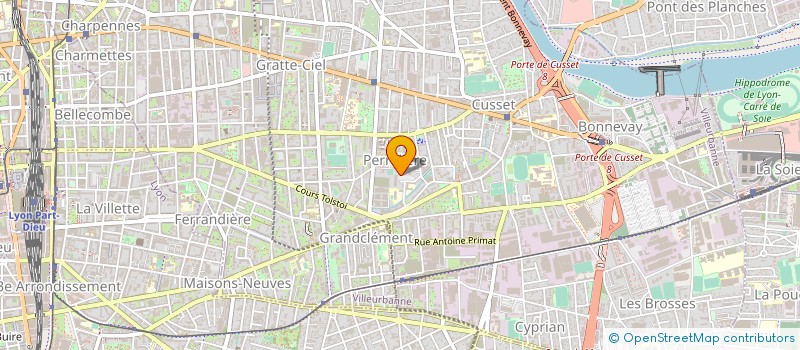 localisation de l'entreprise MONSIEUR NADIR DAHMANI  VILLEURBANNE