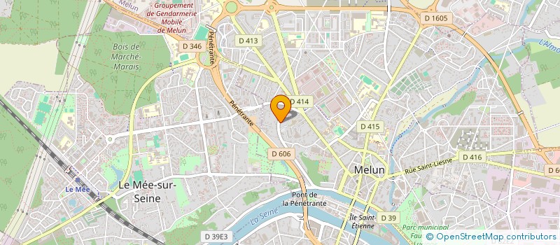localisation de l'entreprise MONSIEUR NADIR DAHMANI à MELUN