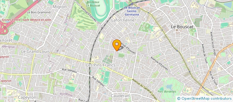 localisation de l'entreprise MONSIEUR NADIR DAIM  BORDEAUX