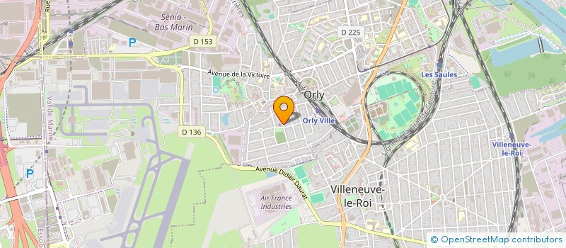 localisation de l'entreprise MONSIEUR NADIR DEBAH  ORLY