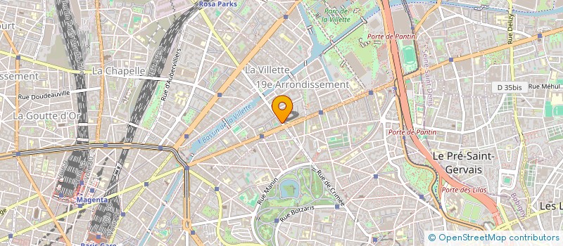 localisation de l'entreprise MONSIEUR NADIR DEGHMANI  PARIS