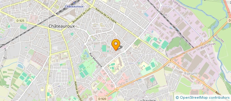 localisation de l'entreprise MONSIEUR NADIR DIB à CHATEAUROUX