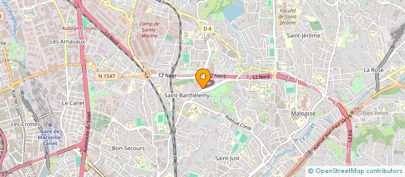 localisation de l'entreprise MONSIEUR NADIR DJEHA à MARSEILLE
