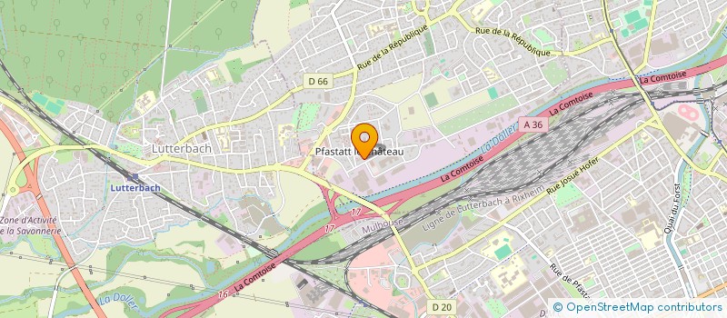 localisation de l'entreprise MONSIEUR NADIR DJENANE à PFASTATT