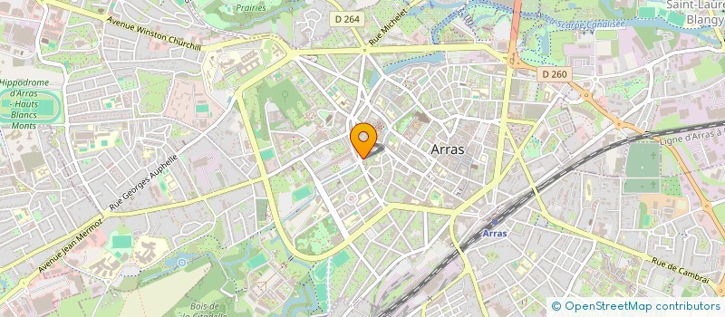 localisation de l'entreprise MONSIEUR NADIR DOUAH à ARRAS