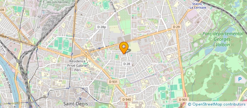 localisation de l'entreprise MONSIEUR NADIR DOUFFI  SAINT-DENIS