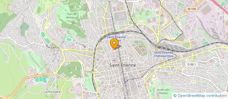 localisation de l'entreprise MONSIEUR NADIR EL GUALILI  SAINT-ETIENNE