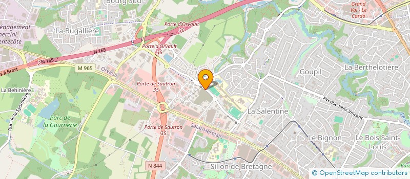 localisation de l'entreprise MONSIEUR NADIR EL HEFNY à ORVAULT