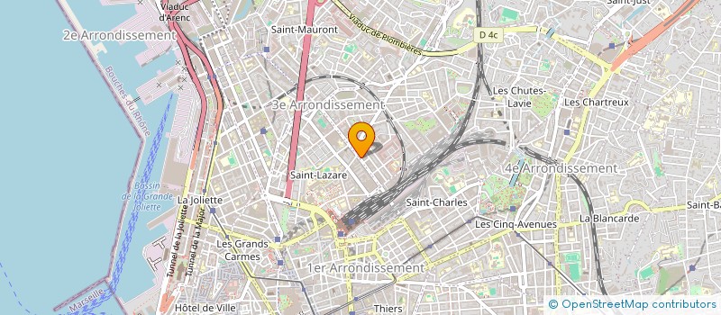 localisation de l'entreprise MONSIEUR NADIR ELHADJ-MOHAMED à MARSEILLE