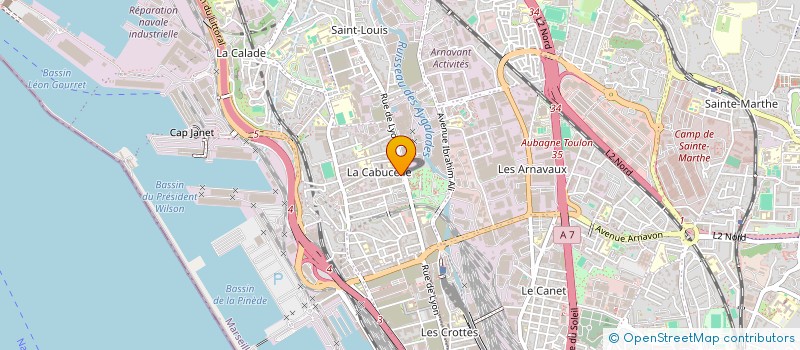 localisation de l'entreprise MONSIEUR NADIR HAFSI à MARSEILLE