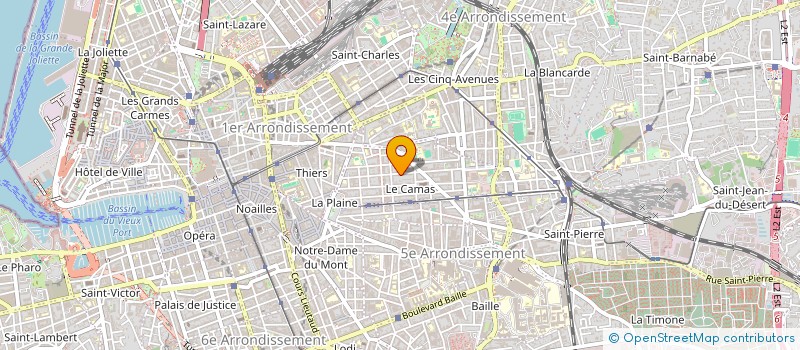 localisation de l'entreprise MONSIEUR NADIR HAMLI à MARSEILLE