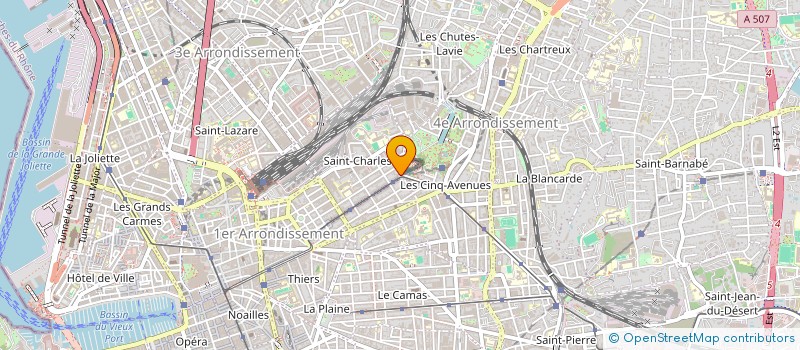 localisation de l'entreprise MONSIEUR NADIR HAMLI à MARSEILLE