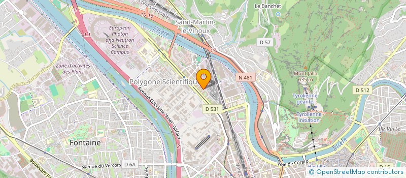 localisation de l'entreprise MONSIEUR NADIR HARAR  GRENOBLE